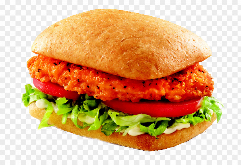 Chicken Sandwich Fast Food Hamburger Submarine Gyro PNG