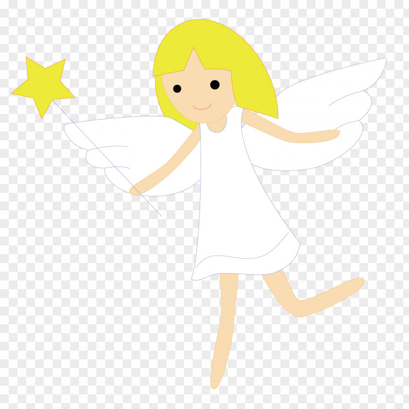 Cute Angel Clothing Fairy Material Illustration PNG
