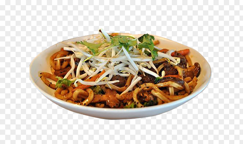 Mushroom Ramen Dish Chow Mein Chinese Noodles Moo Shu Pork Instant Noodle PNG