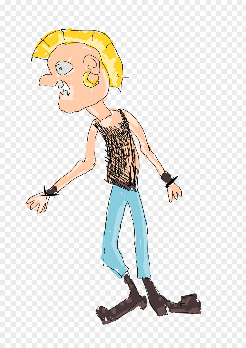 Punk Rock Drawing Clip Art PNG