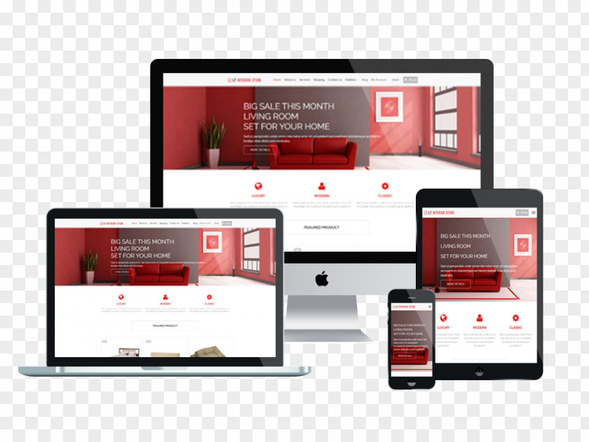 Responsive Tea Web Design WordPress WooCommerce Template PNG