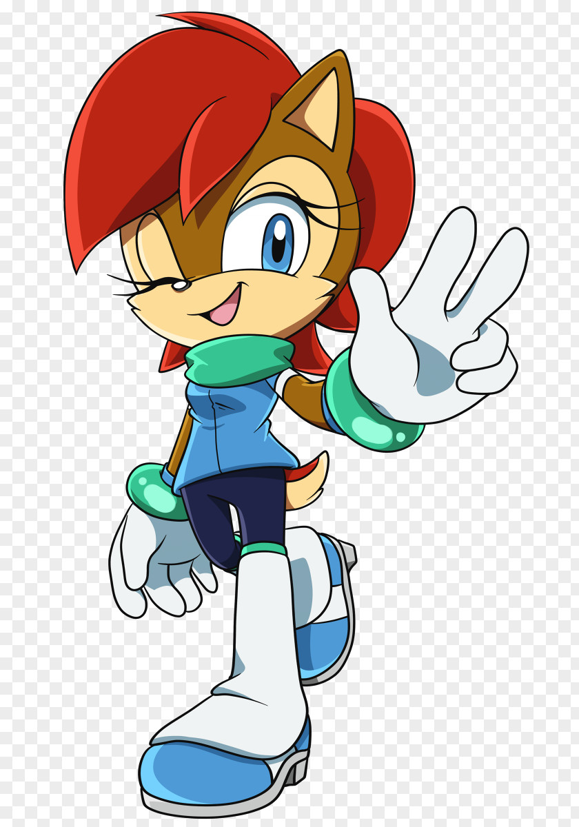 Sally Sonic SegaSonic The Hedgehog Princess Acorn Amy Rose PNG