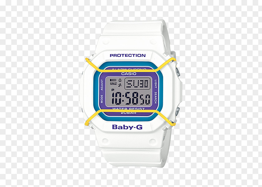 Watch G-Shock Casio White Water Resistant Mark PNG