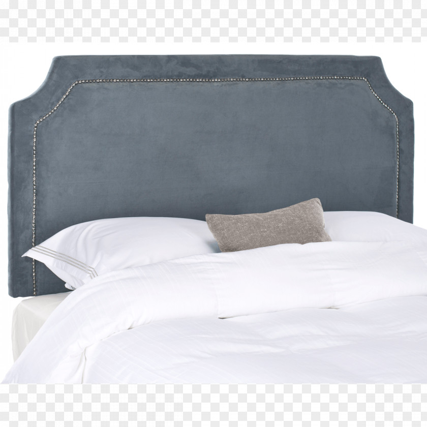 Bed Headboard Bedside Tables Platform Furniture PNG