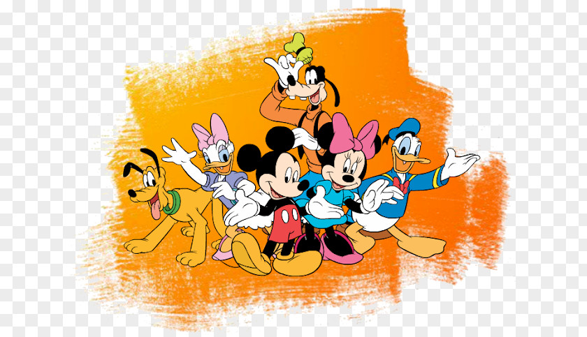Carrossel Encantado Mickey Mouse Minnie Donald Duck Daisy Goofy PNG