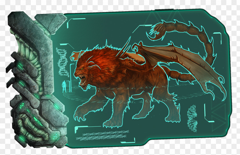Cheat ARK: Survival Evolved Boss Manticore Dragon Expansion Pack PNG