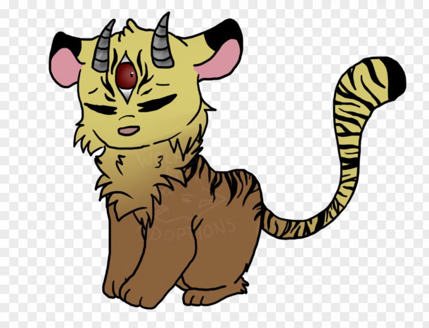Creature Cat Tiger Mammal Animal Whiskers PNG