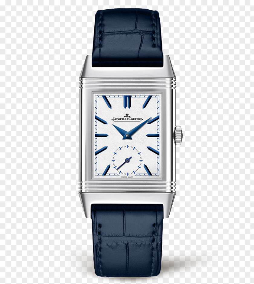 Jaeger-LeCoultre Watches Blue Mechanical Male Watch Reverso Automatic Jewellery PNG