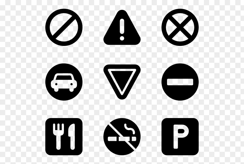 Traffic Safety Warning Icon Daquan No Symbol PNG