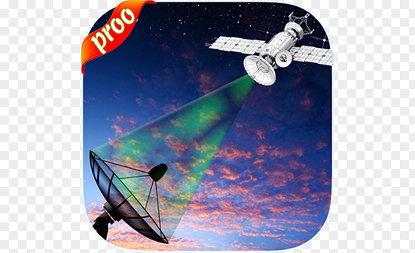Android Satellite Finder Dish PNG