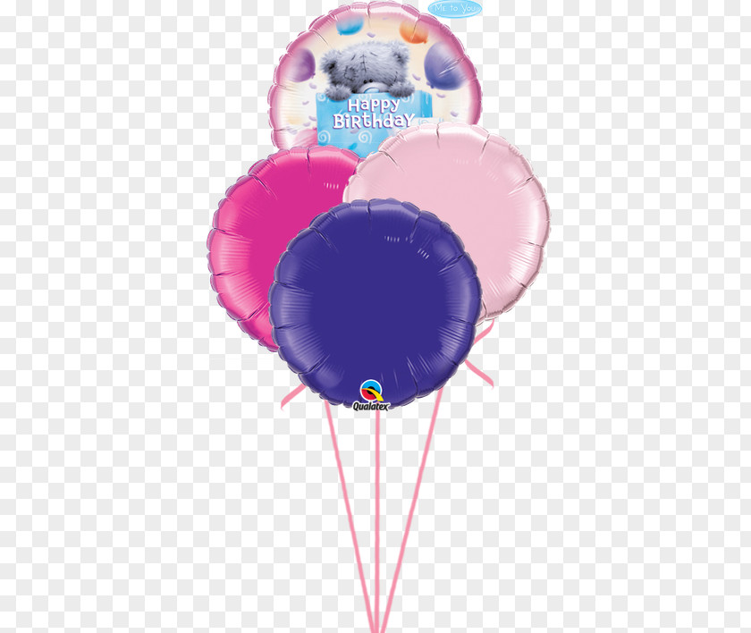 Balloon Mylar Birthday Release Gas PNG