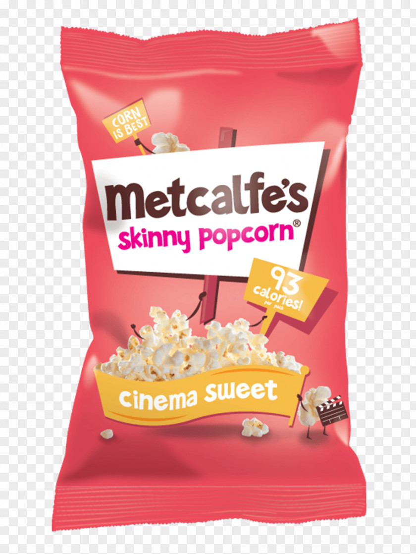 Cinema Popcorn Caramel Corn Metcalfes Skinny Salt Metcalfe's Food Company PNG