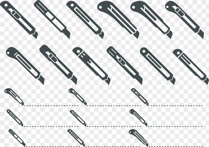 Collection Of Knives Knife Euclidean Vector Cutting PNG