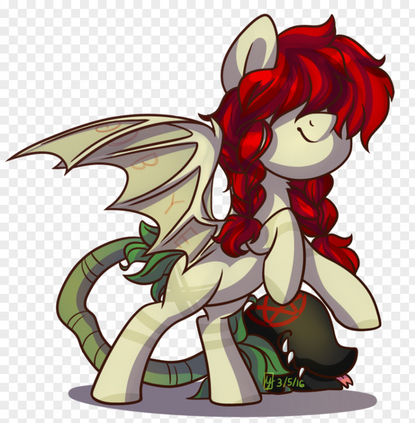 Horse Demon Cartoon Legendary Creature PNG