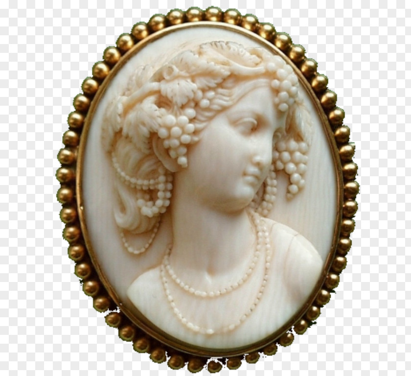 Jewellery Cameo Gold Cultured Freshwater Pearls PNG