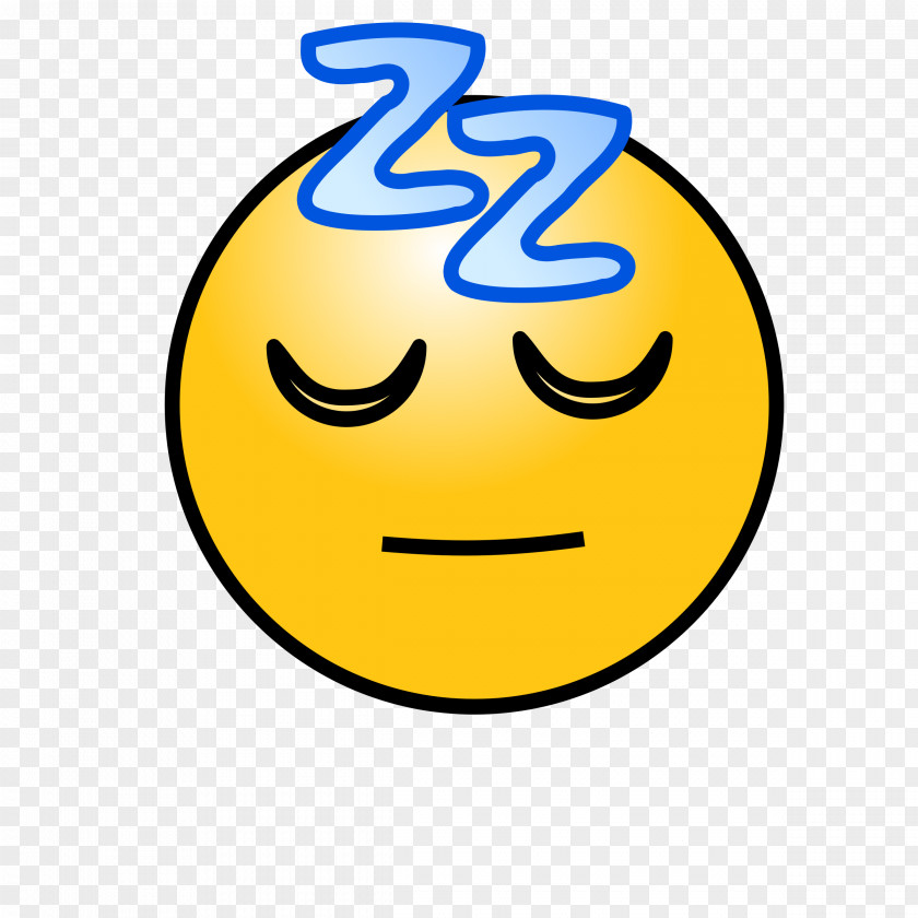 Sleeping Emoticon Smiley Boredom Face Clip Art PNG