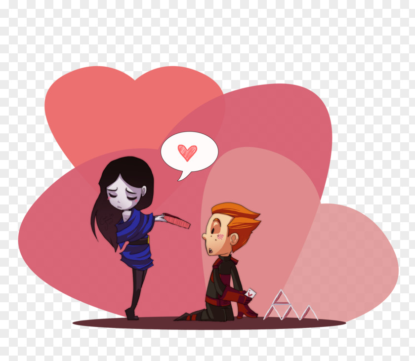 Valentine's Day Gift Drawing Clip Art PNG