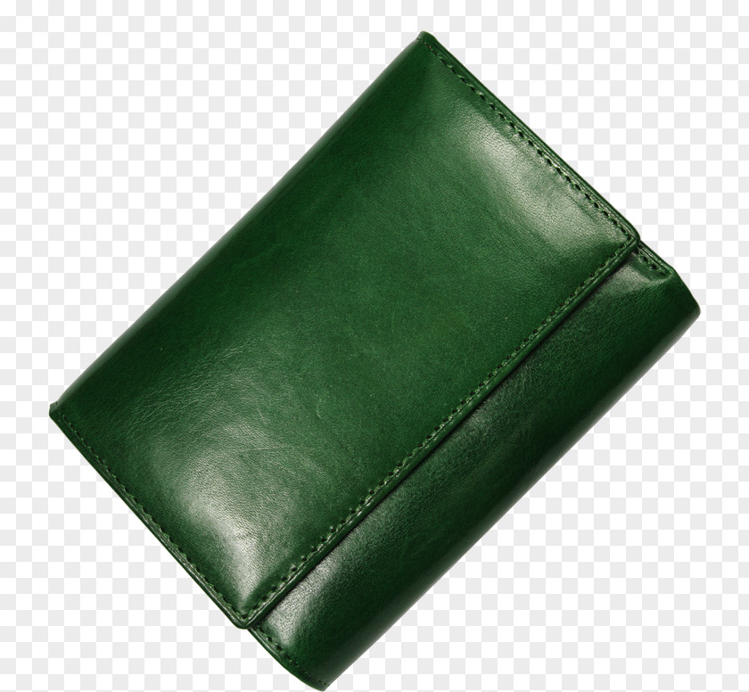 Wallet Handbag Green Coin Purse Leather PNG