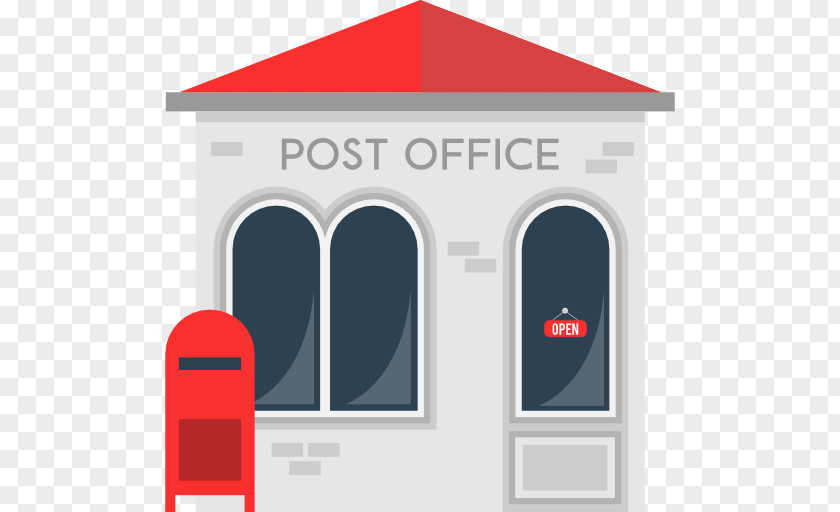 Building Illustration Mail Post Office PNG