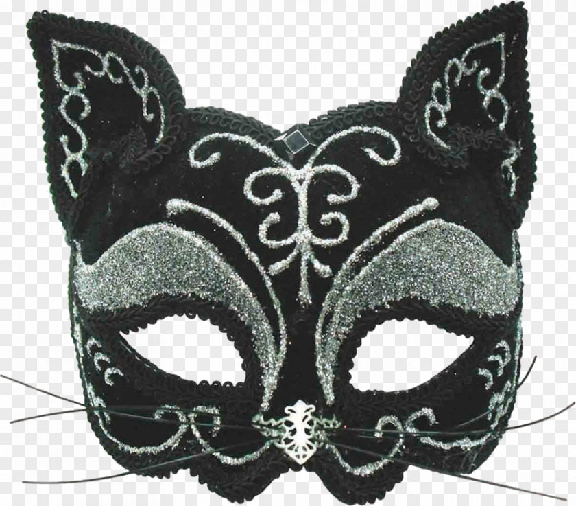 Funny Mask Cat Costume Party Masquerade Ball Clothing PNG