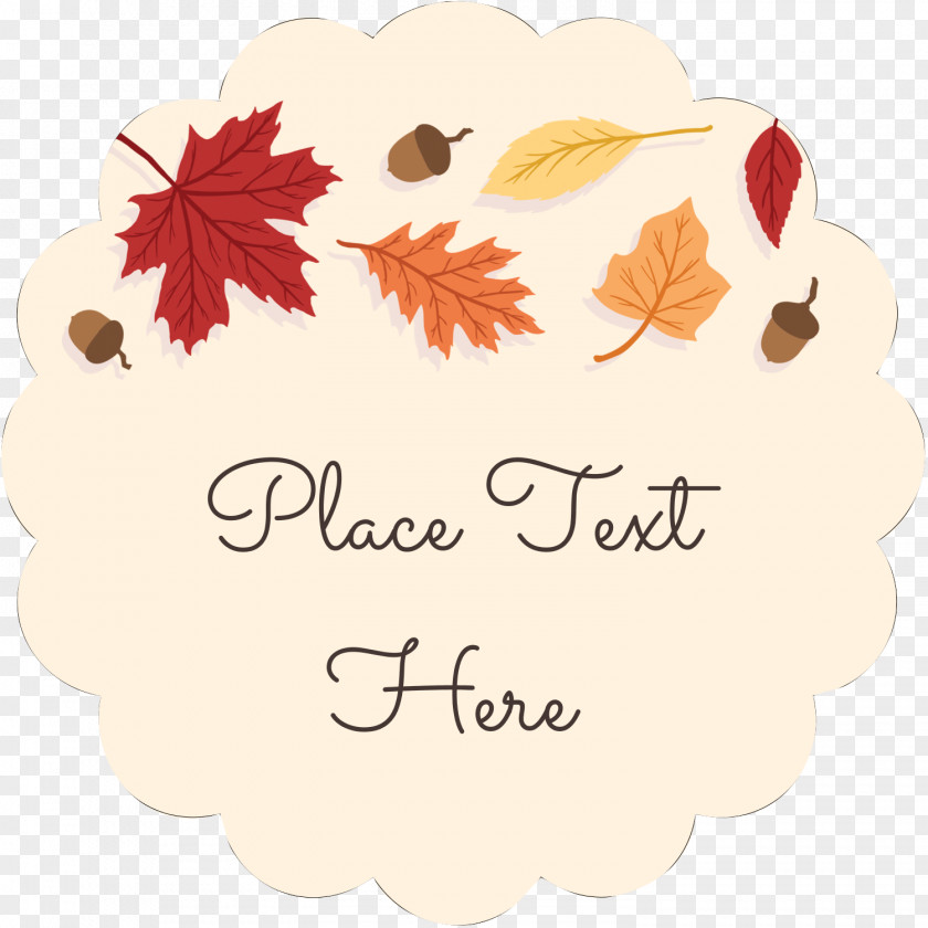 Thanksgiving Maple Leaf Floral Flower Background PNG