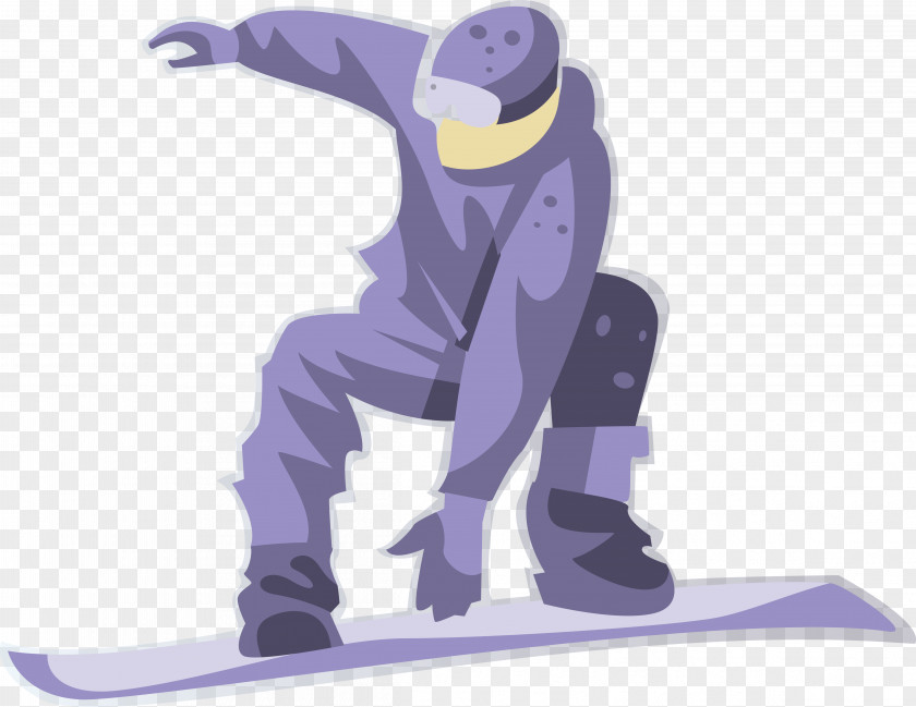 Vector Skateboard Snowboarding Euclidean Illustration PNG