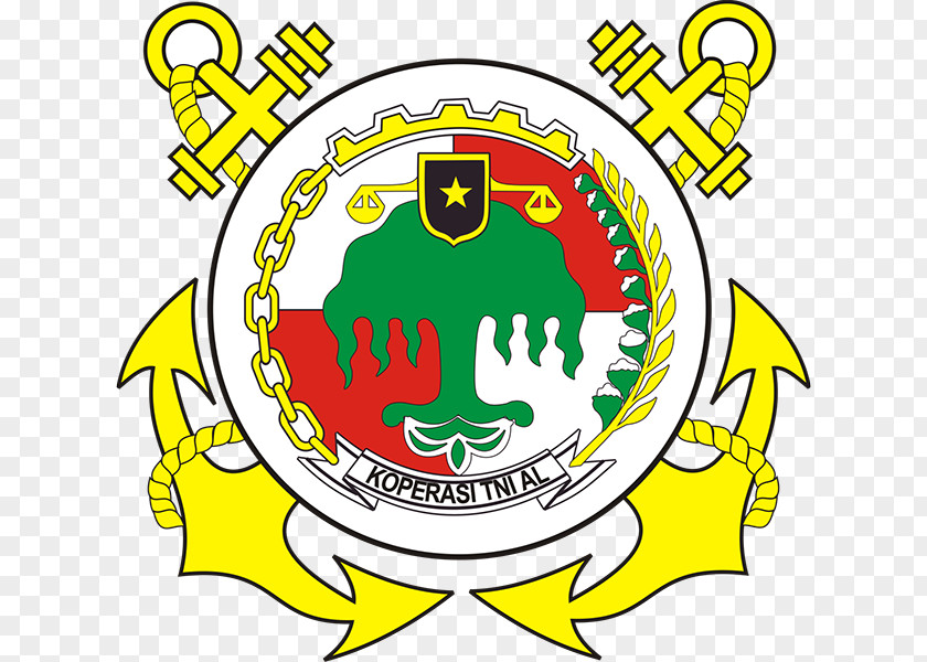 Business Indonesia Cooperative Navy Logo PNG