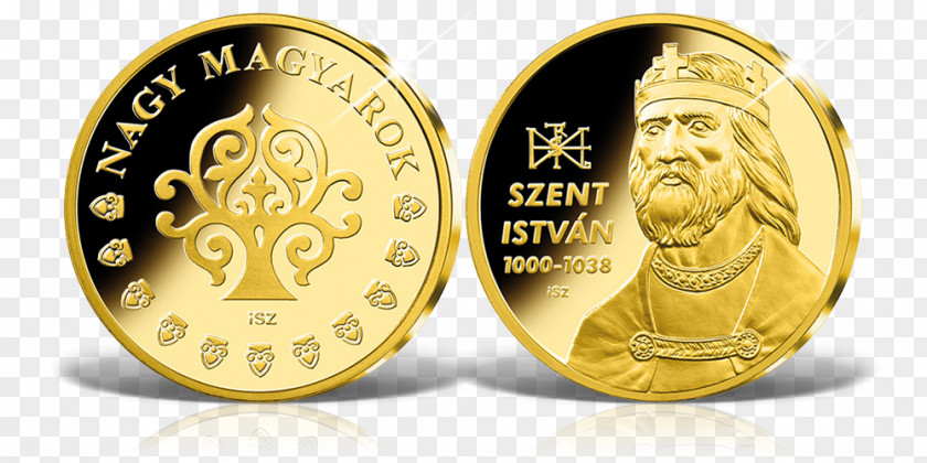 Coin Hungary Gold Medal Naslag PNG