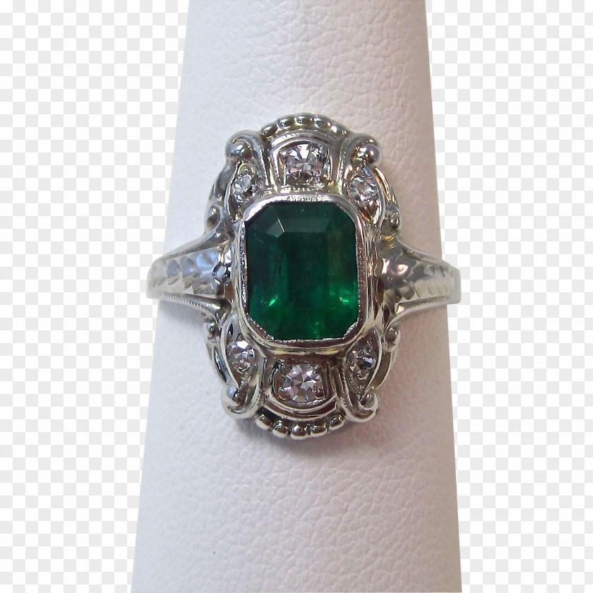 Emerald Engagement Ring Jewellery Sapphire Gemstone PNG
