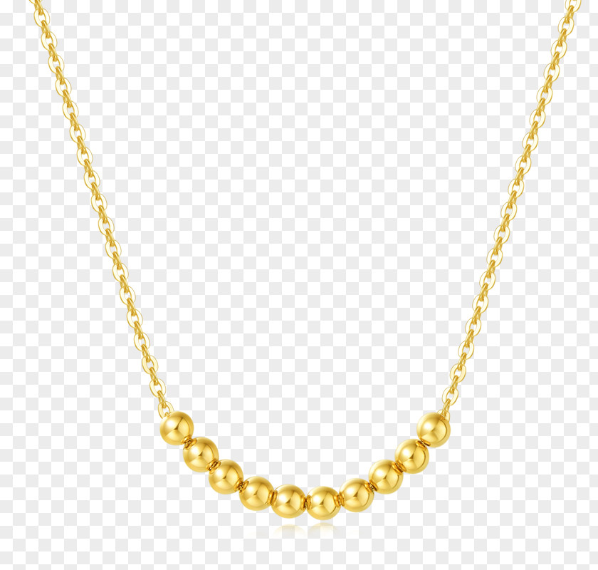 Necklace Jewellery Czerwone Złoto Gold Chain PNG