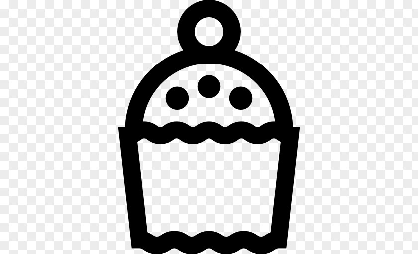 Cupcake Black And White Bakery Muffin Dessert Food PNG