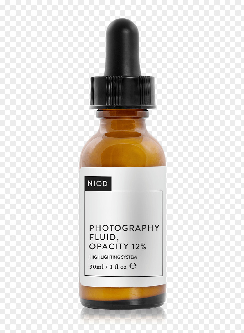 Light NIOD Photography Fluid Copper Amino Isolate Serum 1% Multi-Molecular Hyaluronic Complex Skin Care PNG