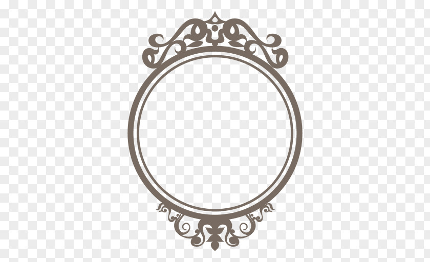 Round Frame Ornament Vexel Logo PNG