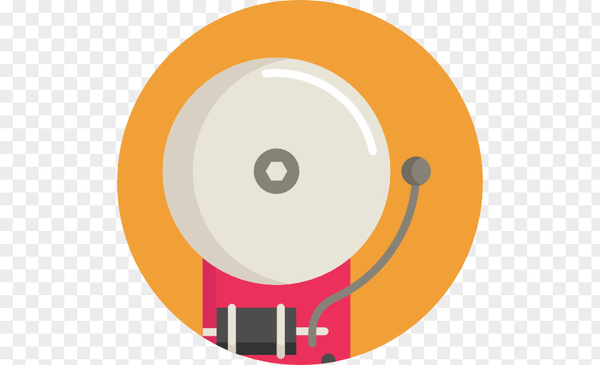 School Bell Compact Disc Circle Material PNG