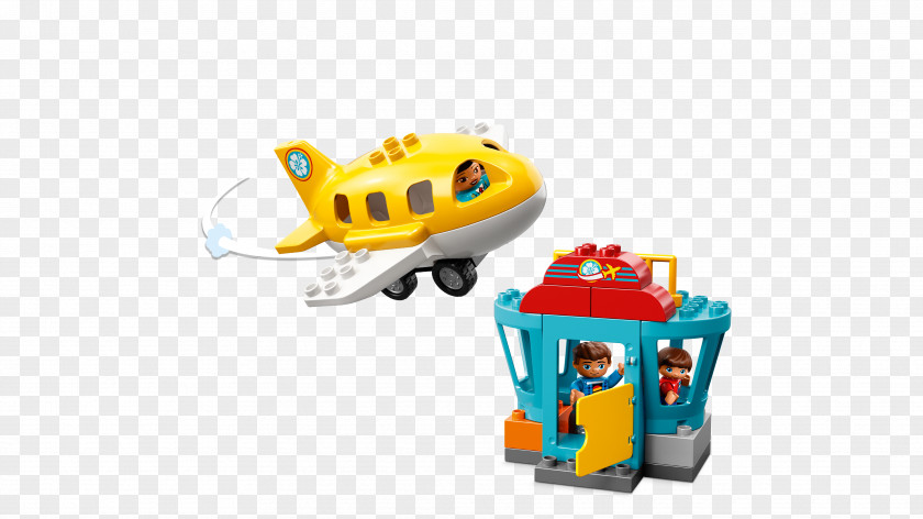 Toy LEGO 10590 DUPLO Airport Airplane PNG