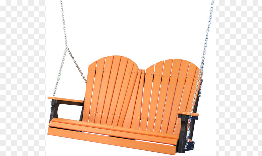 Chair Glider Furniture Swing Wood PNG