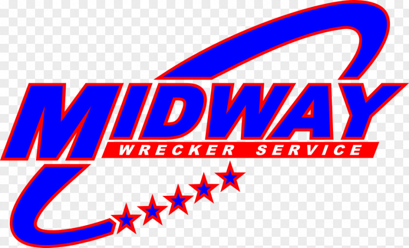 Midway Wrecker Service Roadside Assistance Tow Truck Towing Brand PNG