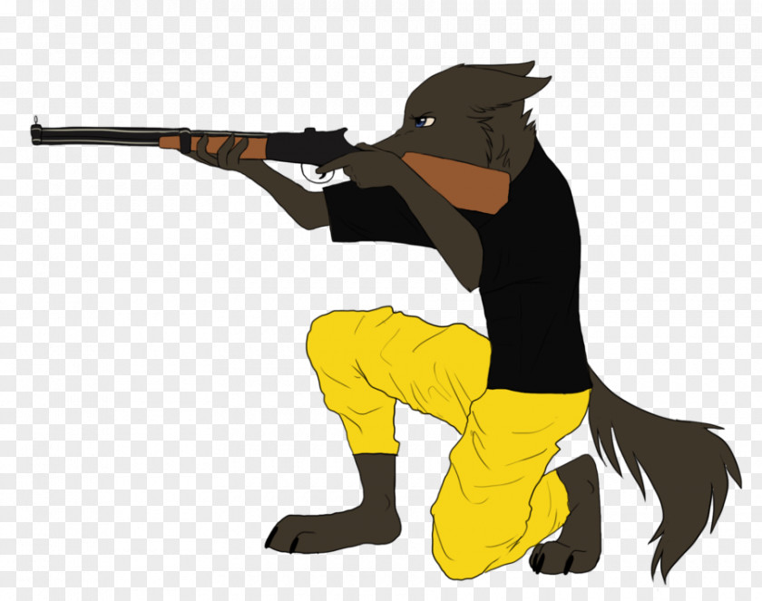 New Version Gun Mammal Firearm Character Clip Art PNG