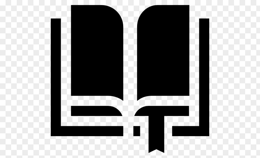 Open Book Panora United Methodist Church Faith Monochrome Logo PNG