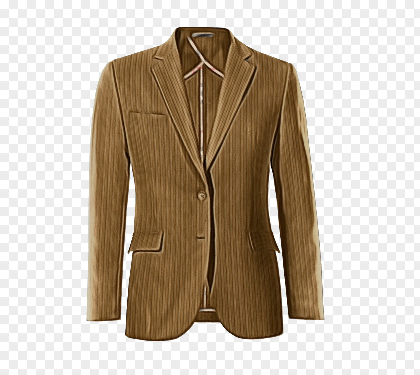 Top Tan Blazer Clothing PNG