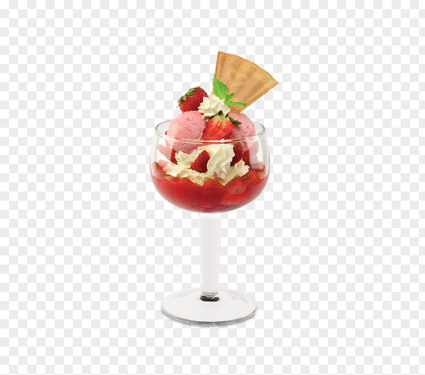 Cafe Carte Menu Sundae Ice Cream Sorbet Knickerbocker Glory Parfait PNG