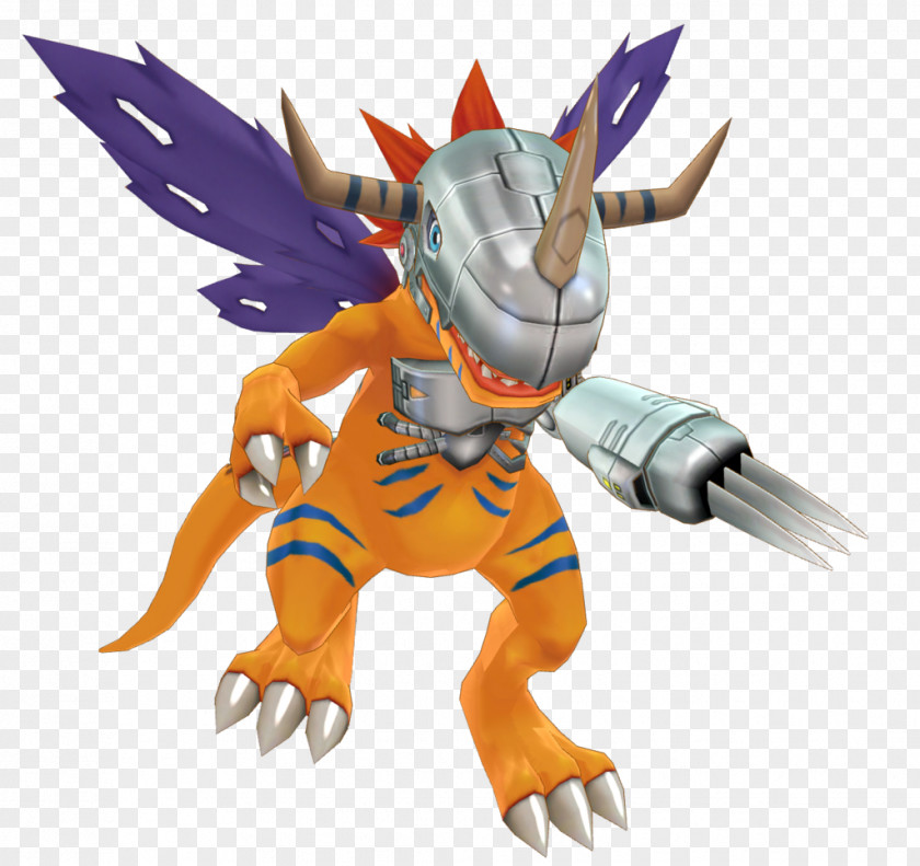 Digimon Agumon Linkz MetalGreymon Adventure Tri. PNG