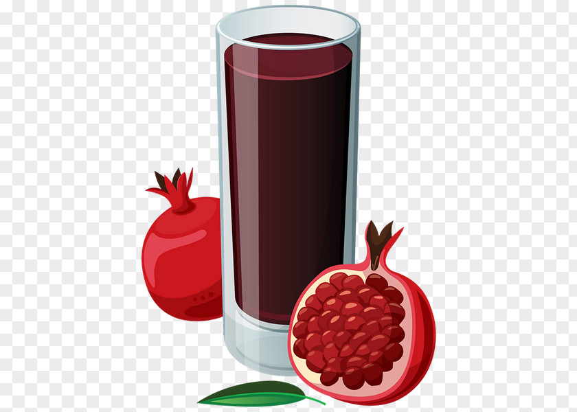 Juice Pomegranate Cranberry Smoothie PNG