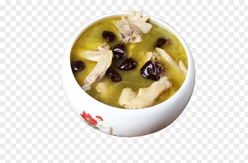 Jujube Steamed Chicken Meat Chinese Cuisine Steaming PNG