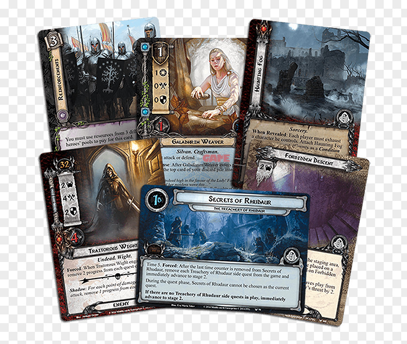 Lord Of The Rings Rings: Card Game Treachery Images LCG PNG