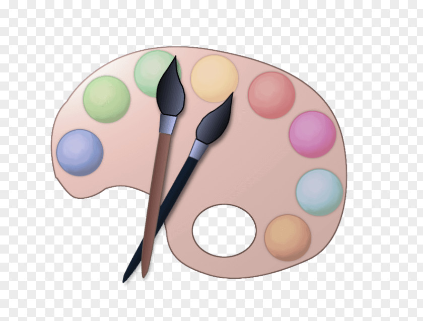 Painting Plate Polka Dot PNG