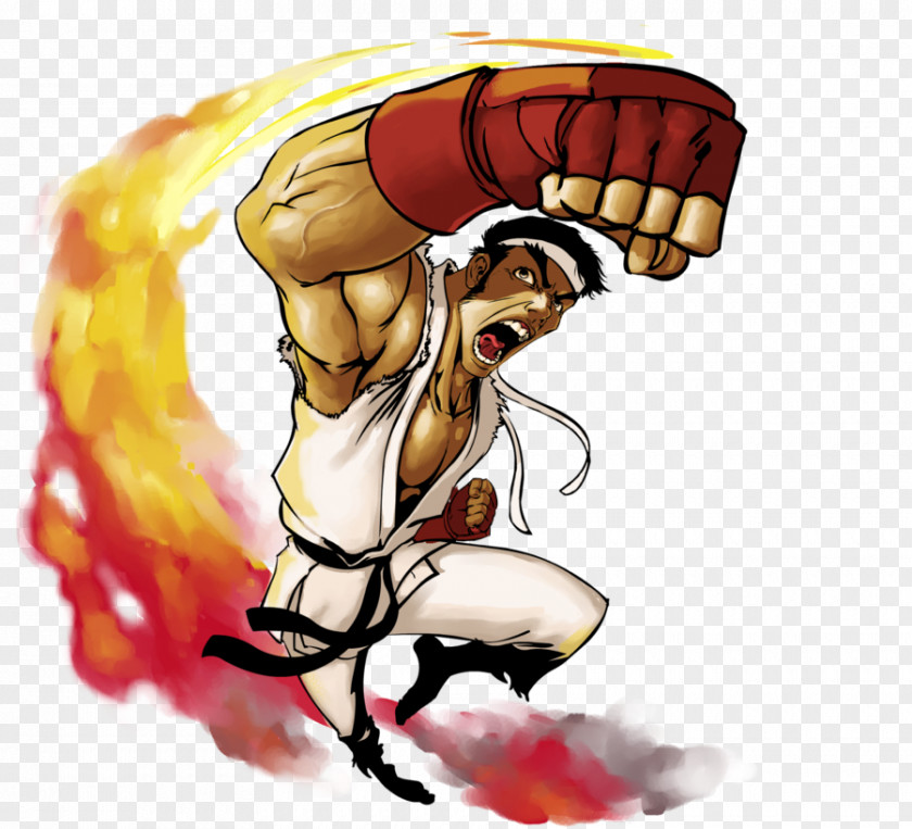 Shoryuken Street Fighter IV Sagat Evil Ryu PNG