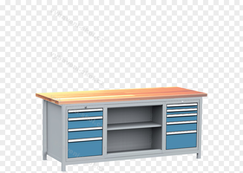 Table Workbench Workshop Countertop Drawer PNG