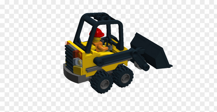Toy Vehicle Skid-steer Loader Architectural Engineering Lego City PNG