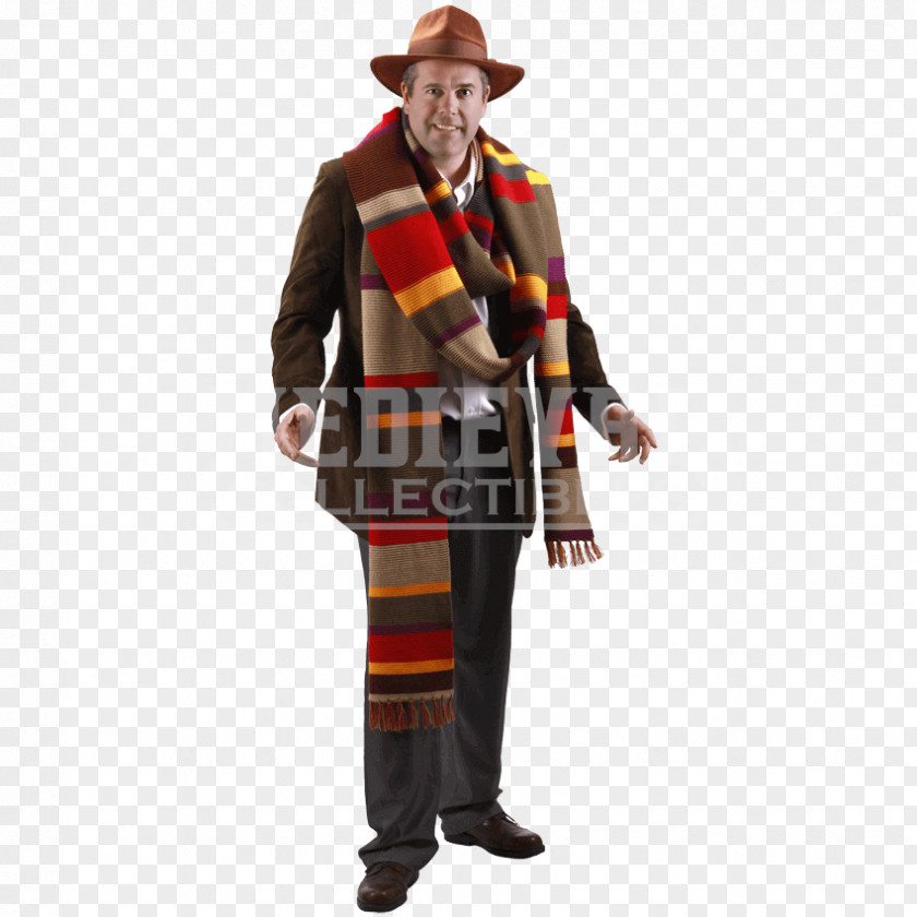 Superman Scarf Fourth Doctor Seventh Who PNG